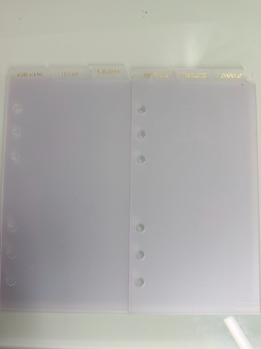 Cloth & Paper Girl Gang Personal Size Top Tab Dividers - Picture 2 of 6